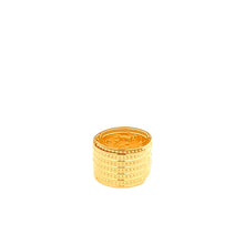 Load image into Gallery viewer, 18K Yellow Gold Ring Fortune Luck 1.93 grams - Rafant