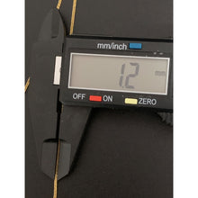 Load image into Gallery viewer, 18K Gold Necklace Chain 17.75 inches with Open Heart Pendant 1.29 grams - Rafant