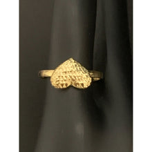 Load image into Gallery viewer, 18K Gold Ring Heart 1.27 grams Size 7 - Rafant
