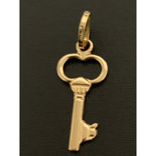 Load image into Gallery viewer, 18K Gold Pendant Key - Rafant