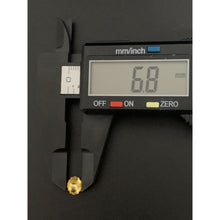 Load image into Gallery viewer, 18K Gold Stud Earrings Screw Type Oval Small - Rafant