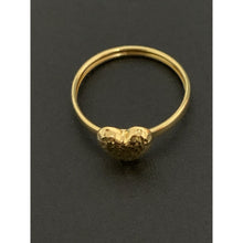 Load image into Gallery viewer, 18K Gold Ring Heart 0.71 grams Size 5.5 - Rafant