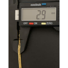 Load image into Gallery viewer, 18K Gold Bracelet Curb Link Chain 7.25 inches 1.95 grams - Rafant