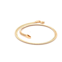 Load image into Gallery viewer, 18K Yellow Gold Bracelet Snake Bracelet Size 7.5 inches 2.12 grams - Rafant
