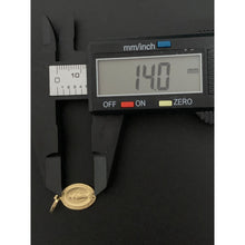 Load image into Gallery viewer, 18K Gold Pendant Mother Mary Oval 1.03 grams - Rafant