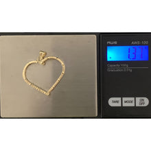 Load image into Gallery viewer, 18K Gold Pendant Heart - Rafant
