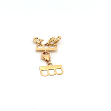 Load image into Gallery viewer, 18K Yellow Gold Necklace Layering Clasp 1.34 grams - Rafant