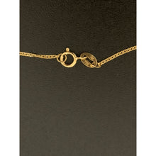 Load image into Gallery viewer, 18K Gold Necklace Chain 20 inches with Jesus Christ Pendant 2.72 grams - Rafant