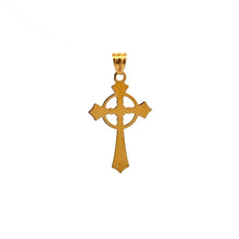Load image into Gallery viewer, 18K Gold Pendant Cross Religious 0.45 grams - Rafant