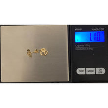 Load image into Gallery viewer, 18K Gold Earrings Stud Heart 1.10 grams - Rafant