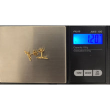 Load image into Gallery viewer, 18K Gold Earrings Stud Dolphin 1.20 grams - Rafant