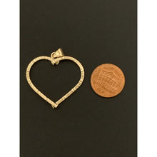 Load image into Gallery viewer, 18K Gold Pendant Heart 1.41 grams - Rafant