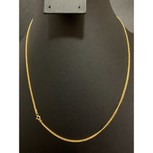 Load image into Gallery viewer, 18K Gold Necklace Chain Curb 19.5 inches 2.88 grams - Rafant