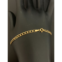 Load image into Gallery viewer, 18K Gold Bracelet Curb Link 7.5 inches 1.91 grams - Rafant