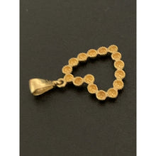 Load image into Gallery viewer, 18K Gold Pendant Heat 0.99 grams - Rafant