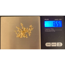 Load image into Gallery viewer, 18K Gold Necklace Chain Paperclips 18 inches 1.65 grams - Rafant