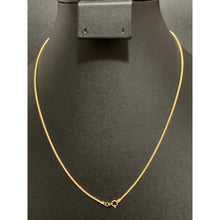 Load image into Gallery viewer, 18K Gold Necklace Chain 17.75 inches 1.90 grams - Rafant