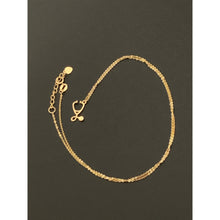 Load image into Gallery viewer, 18K Gold Necklace Chain 17 inches plus 1 inch extension with Stethoscope Pendant 1.81 grams - Rafant
