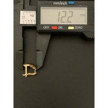 Load image into Gallery viewer, 18K Saudi Gold French Clip Earrings - Rafant