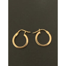 Load image into Gallery viewer, 18K Gold Earrings Hoops Loops Small 0.91 grams - Rafant