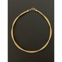 Load image into Gallery viewer, 18K Gold Bracelet Soft Flexible Twisted 6.75 inches 1.03 grams - Rafant