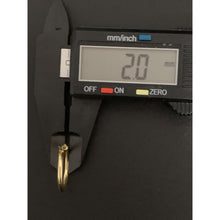 Load image into Gallery viewer, 18K Gold Earrings Hoops Loops Small 1.29 grams - Rafant