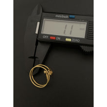 Load image into Gallery viewer, 18K Gold Rings Spiral Crown 1.18 grams Size 7.5 - Rafant