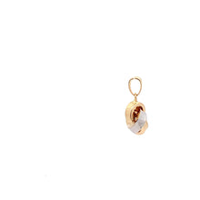 Load image into Gallery viewer, 18K Gold Pendant Knot Tricolor White Yellow Rose Gold 1.10 grams - Rafant