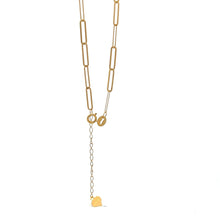 Load image into Gallery viewer, 18K Gold Bracelet Paperclip 6.5 inches plus 1.25 inches 0.60 grams - Rafant