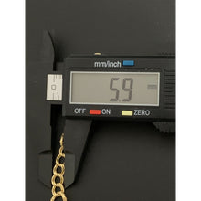 Load image into Gallery viewer, 18K Gold Bracelet Women Cable Link Chain 7.5 inches 3.75 grams - Rafant