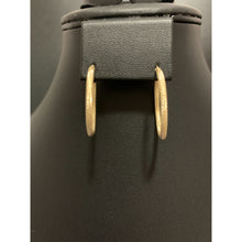 Load image into Gallery viewer, 18K Gold Earrings Hoops Loops with Pendant Set 2.66 grams - Rafant