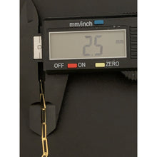 Load image into Gallery viewer, 18K Gold Necklace Chain Paperclips 16 inches plus 1 inch - Rafant