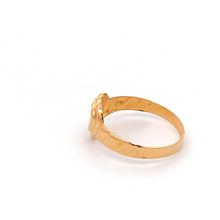 Load image into Gallery viewer, 18K Yellow Gold Ring Heart Women Size 7 - Rafant