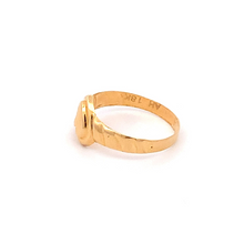 Load image into Gallery viewer, 18K Yellow Gold Ring Heart Women Size 7 - Rafant