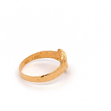 Load image into Gallery viewer, 18K Yellow Gold Ring Heart Women Size 7 - Rafant