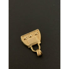 Load image into Gallery viewer, 18K Gold Pendant Bag 2.22 grams with Defects Scratches - Rafant