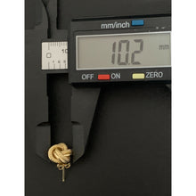 Load image into Gallery viewer, 18K Gold Pendant Earrings Sets Stud Knot 3.34 grams - Rafant