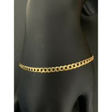 Load image into Gallery viewer, 18K Saudi Gold Bracelet Curb Link Chain Size 7.25 inches 1.75 grams - Rafant