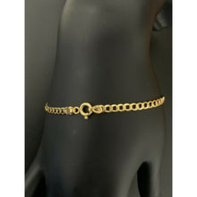 Load image into Gallery viewer, 18K Saudi Gold Bracelet Curb Link Chain Size 7.25 inches 1.75 grams - Rafant