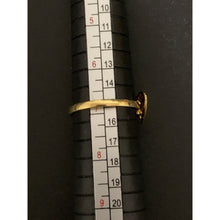 Load image into Gallery viewer, 18K Gold Ring Heart 1.14 grams Size 6.75 - Rafant