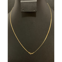 Load image into Gallery viewer, 18K Gold Necklace Chain 18 inches 1.37 grams Lightweight - Rafant