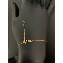 Load image into Gallery viewer, 18K Gold Bracelet Double Heart Size 7.5 inches 0.69 grams - Rafant