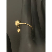 Load image into Gallery viewer, 18K Gold Ring Balls 1.57 grams Size 6.5 - Rafant