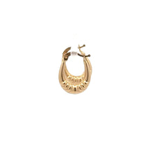 Load image into Gallery viewer, 18K Gold Earrings Hoops Tiny 1 gram - Rafant