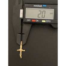Load image into Gallery viewer, 18K Saudi Gold Pendant Cross - Rafant