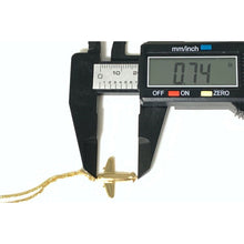 Load image into Gallery viewer, 18K Gold Necklace 17.5 inches Airplane Pendant 1.83 grams - Rafant