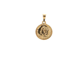 Load image into Gallery viewer, 18K Yellow Gold Pendant Woman Crown Queen 0.73 grams - Rafant