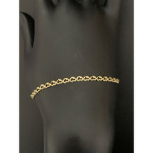 Load image into Gallery viewer, 18K Yellow Gold Bracelet Heart Link Size 7 inches 1.89 grams - Rafant