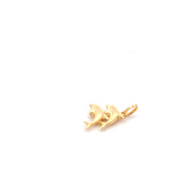 Load image into Gallery viewer, 18K Yellow Gold Pendant Dolphins 1.09 grams - Rafant