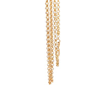 Load image into Gallery viewer, 18K Yellow Gold Necklace Chain Rolo Link 1.37 grams 19.5 inches Women - Rafant